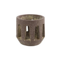Countryfield theelichthouder berie s bruin 11 cm | 12 stuks