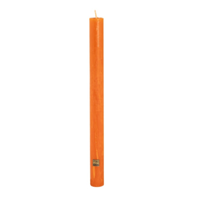 Ptmd dinerkaars rustiek oranje 2 x 25 cm set van 4 | 6 stuks