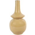 Vaas keramiek bruin 35 cm | 4 stuks