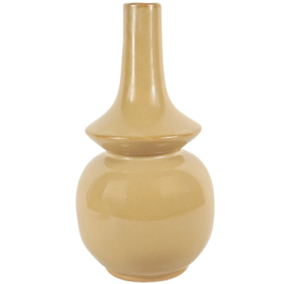 Vaas keramiek bruin 35 cm | 4 stuks
