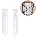 Ginger ray stoelhangers macramé 65 cm set van 2 | 10 stuks