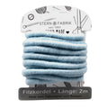 Stern fabrik vilt koord blauw 2 m | 36 stuks