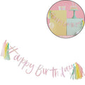 Ginger ray letterslinger happy birthday 200 cm | 20 stuks