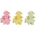 Daan kromhout beeld rabbit jump pastel 20 cm 3 assorti | 6 stuks