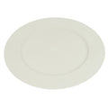 Hbx decoratie bord licht grijs 33 cm | 12 stuks