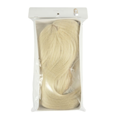 Pruik halflang blond one size | 10 stuks