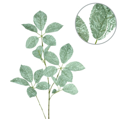 Kunsttak tilia bohemian groen 80 cm | 24 stuks