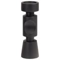 Woood kandelaar midi mangohout zwart 36 cm | 3 stuks