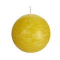 Spaas (r) bolkaars autumn yellow 8 cm | 12 stuks