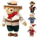 Decoratie teddybeer 30 cm 4 assorti | 16 stuks