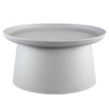 Ptmd bijzettafel nicca grijs 69 cm | 2 stuks
