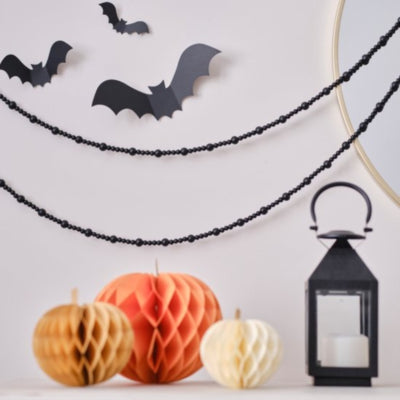 Ginger ray halloween slinger zwart 3 m | 10 stuks