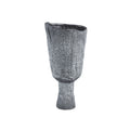 Ptmd bloempot nirah s antraciet 35 cm | 4 stuks