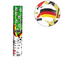 Confettikanon voetbal duitsland 28 cm | 48 stuks