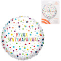 Amscan folie ballon confetti 43 cm | 100 stuks