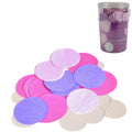 Confetti in emmer roze tinten 1 kg | 8 stuks