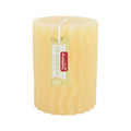 Profissimo (r) stompkaars met groeven geel 6,8 x 10 cm | 12 stuks