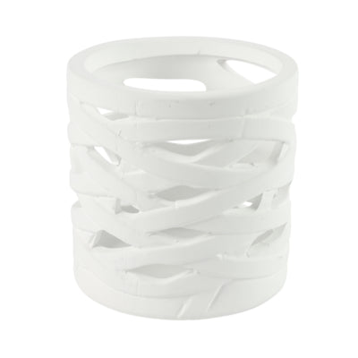 Countryfield theelichthouder redmon s wit 10 cm | 12 stuks