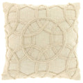 Unique living kussen everon dove white 45 x 45 cm | 6 stuks