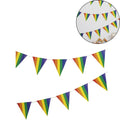 Ginger ray slinger regenboogkleuren 5 m | 10 stuks