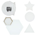 Canvas schildersdoek 30 cm 4 assorti set van 4 b-keus | 6 stuks