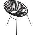 Lesli living stoel vero zwart 77 cm | 4 stuks