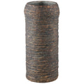Ptmd bloempot ricci l zwart 55 cm | 2 stuks