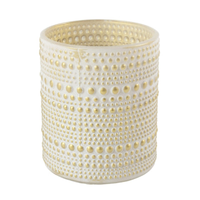 Countryfield theelichthouder nelle m crème 10 cm | 24 stuks