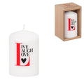 Out of the blue stompkaars live laugh love 6 x 8 cm | 16 stuks