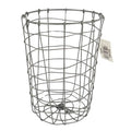 Draadmand modern rond grijs 20 cm | 12 stuks