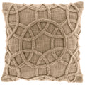 Unique living kussen everon taupe 45 x 45 cm | 6 stuks