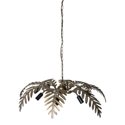 Ptmd hanglamp moira goudkleurig 77 cm | 2 stuks