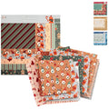 Craft universe knutselpapier feestdagen 24 vellen 4 assorti | 24 stuks