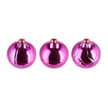 Daan kromhout vaas christmasball fuchsia 14 cm 3 assorti | 6 stuks