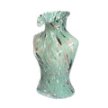 Vaas bossom turquoise 20 cm | 8 stuks
