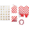 Ginger ray diy adventkalender 24 doosjes 9 cm | 10 stuks