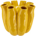Daan kromhout vaas luna tube geel 30 cm | 2 stuks
