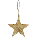 Hanger star mangohout 19 cm | 48 stuks