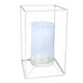 Housevitamin lantaarn wit 25 cm | 6 stuks