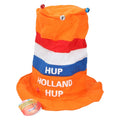Hoed hup holland hup met muziek op batterij 35 cm | 12 stuks
