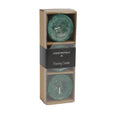Countryfield drijfkaars bollie donkergroen 5 cm set van 3 | 24 stuks