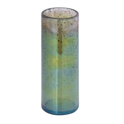 Ptmd windlicht margret s groen 29 cm | 4 stuks