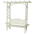 (r) tuinbank barolo aluminium beige 210 cm