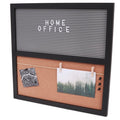 Senza letterbord en prikbord 40 cm | 12 stuks