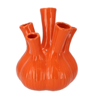 Daan kromhout vaas aglio oranje 28 cm | 4 stuks