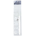 Raamsticker sneeuwvlok 40 cm | 24 stuks