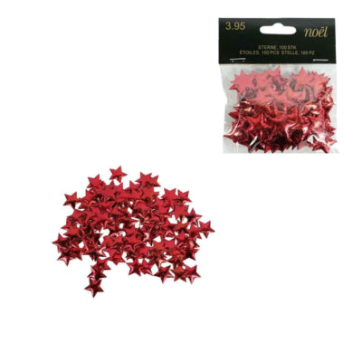 Migros (r) sterren 100 stuk rood 2,2 cm | 12 stuks