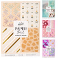 Knutselpapier a5 4 assorti | 12 stuks