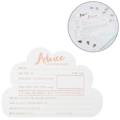 Ginger ray advieskaarten hello world baby set van 10 | 20 stuks