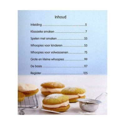 Kookboek whoopies 21 cm | 30 stuks